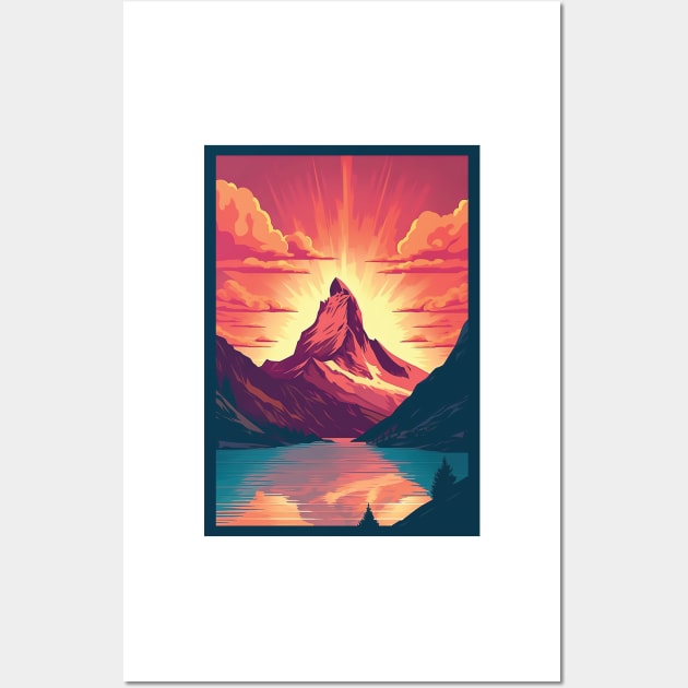 Zermatt,Matterhorn,Switzerland,Poster Wall Art by BokeeLee